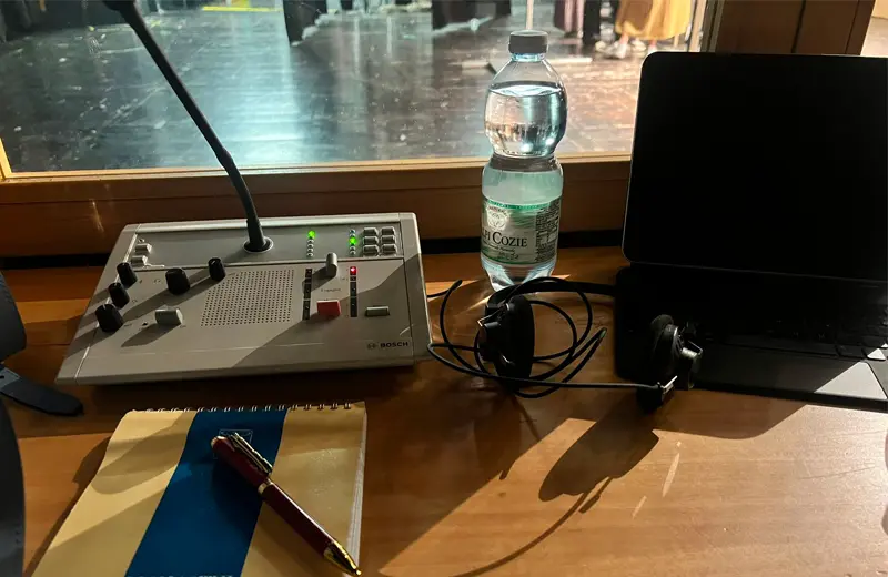 Interpretariato consecutivo a Pavia per incontri e presentazioni